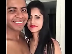 Desi dude ties up his hot girlfriend, teasing her with toys before he sucks her off.