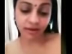 Indian wife shares self-pleasure videos with her husband, but gets upset when he makes noise during his own self-pleasure.