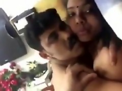 Wild Indian couple explores BDSM, with her submitting and him dominating.